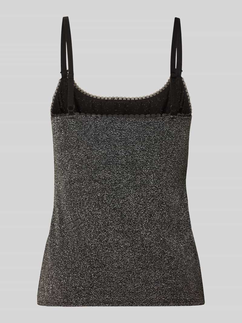 HUGO Regular fit onderhemd met logodetail model 'LUREX'
