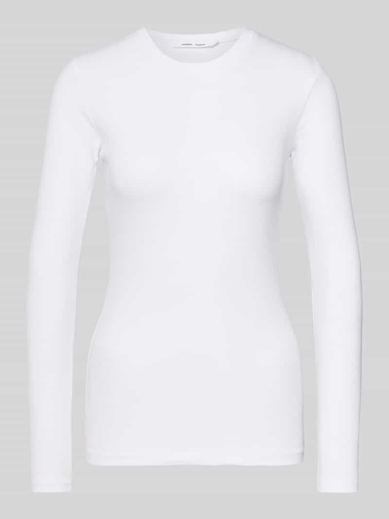 Shirt met lange mouwen en ronde hals, model 'ALEXA'