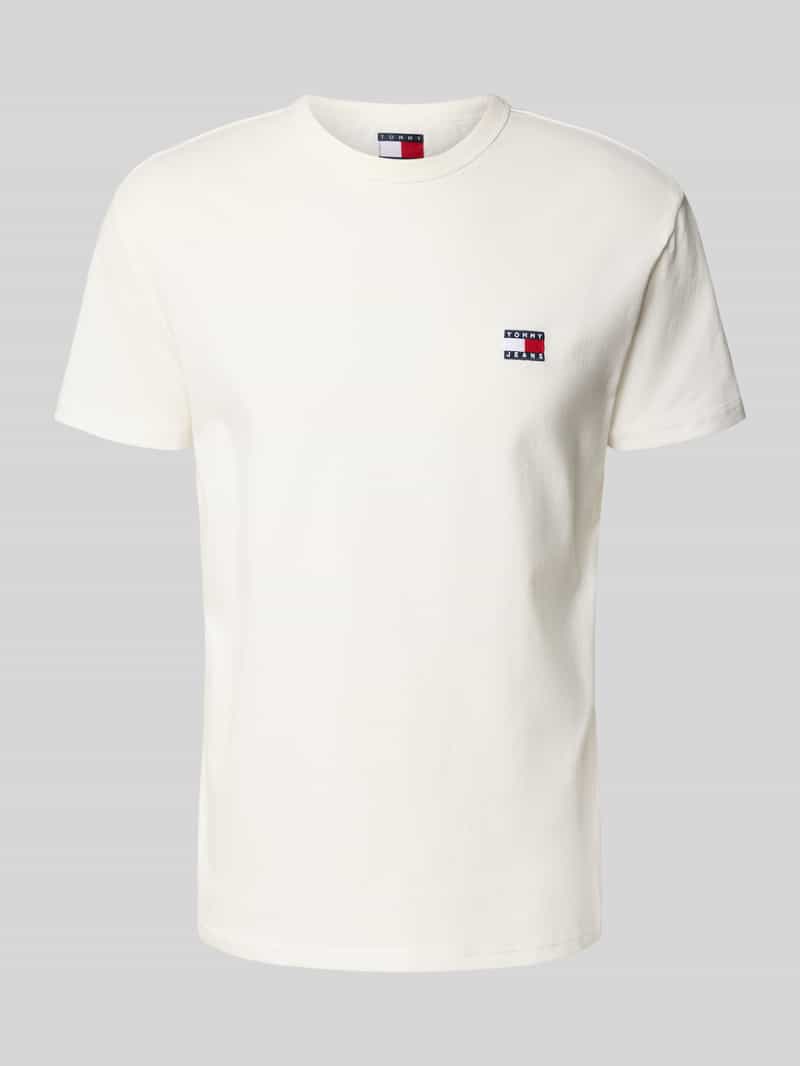 Tommy Jeans Regular fit T-shirt van puur katoen