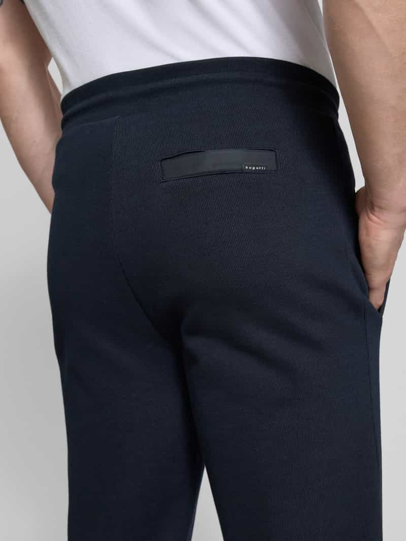 Bugatti Regular fit sweatpants met tunnelkoord