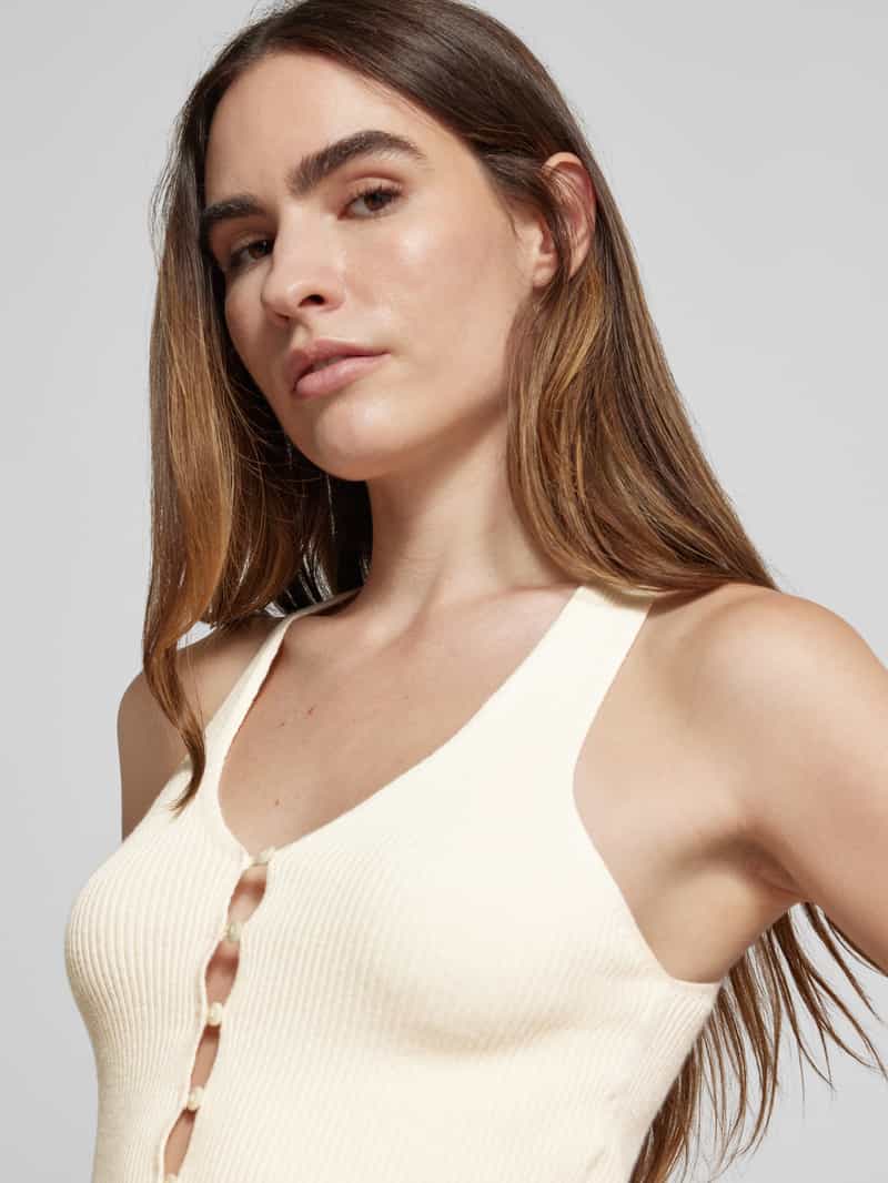 Vero Moda Top met bandjes en V-hals.