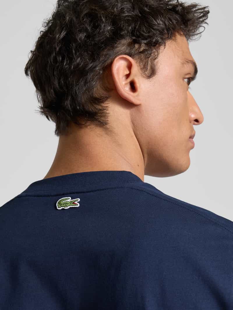 Lacoste T-shirt met labelprint