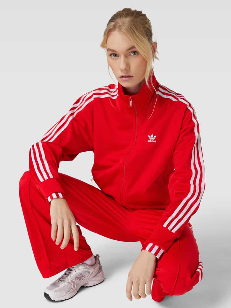 adidas Originals Sweatjack met labelstrepen model 'FIREBIRD'