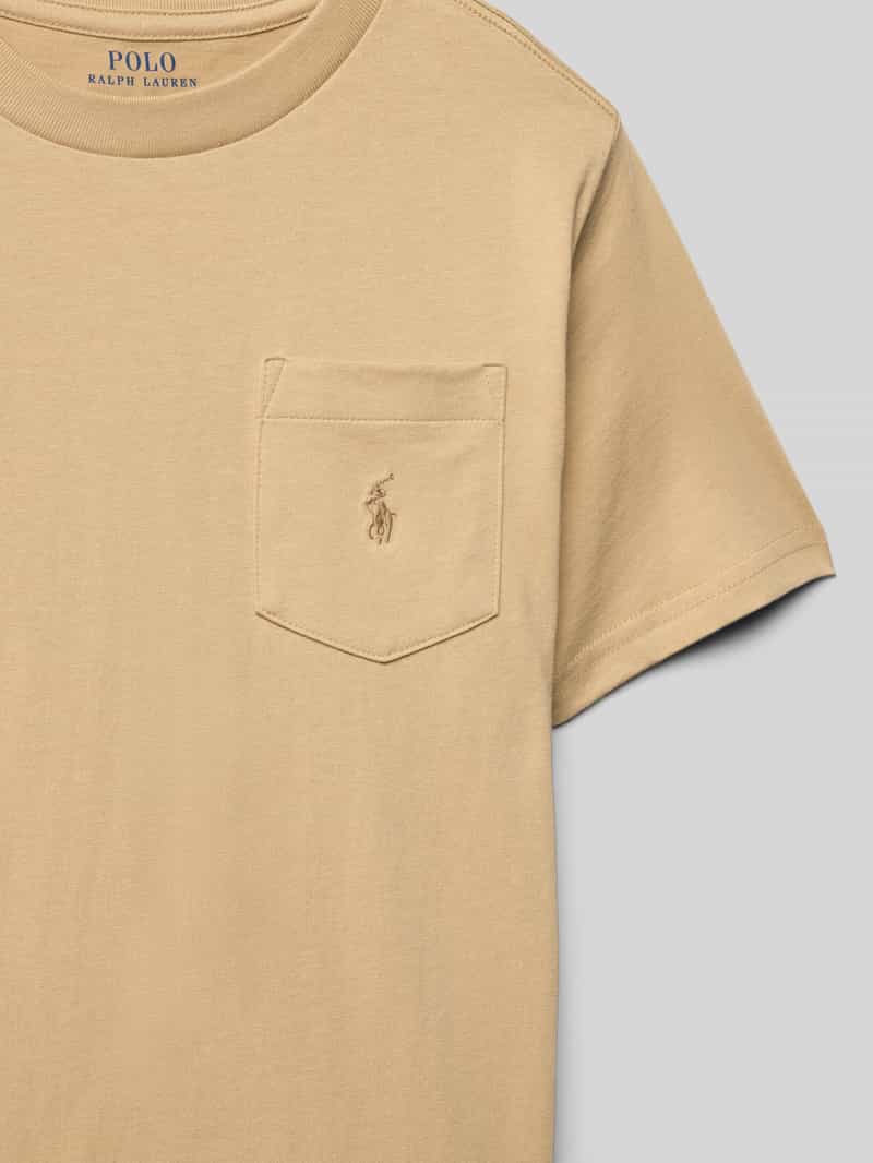 Polo Ralph Lauren Teens T-shirt met labelstitching