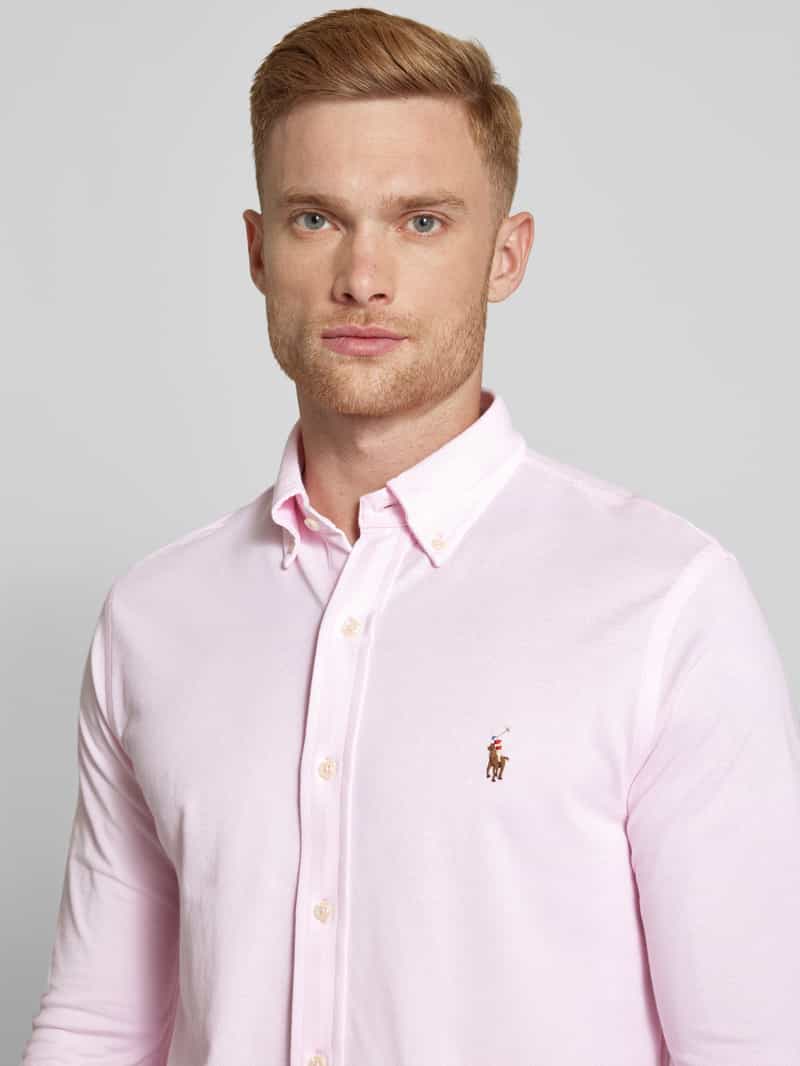 Polo Ralph Lauren Regular fit vrijetijdsoverhemd met logostitching