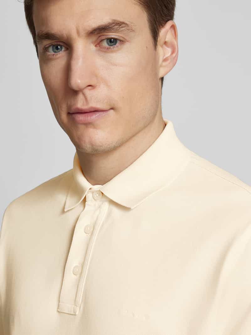 Gant Regular fit poloshirt met labelstitching model 'SUNFADED'