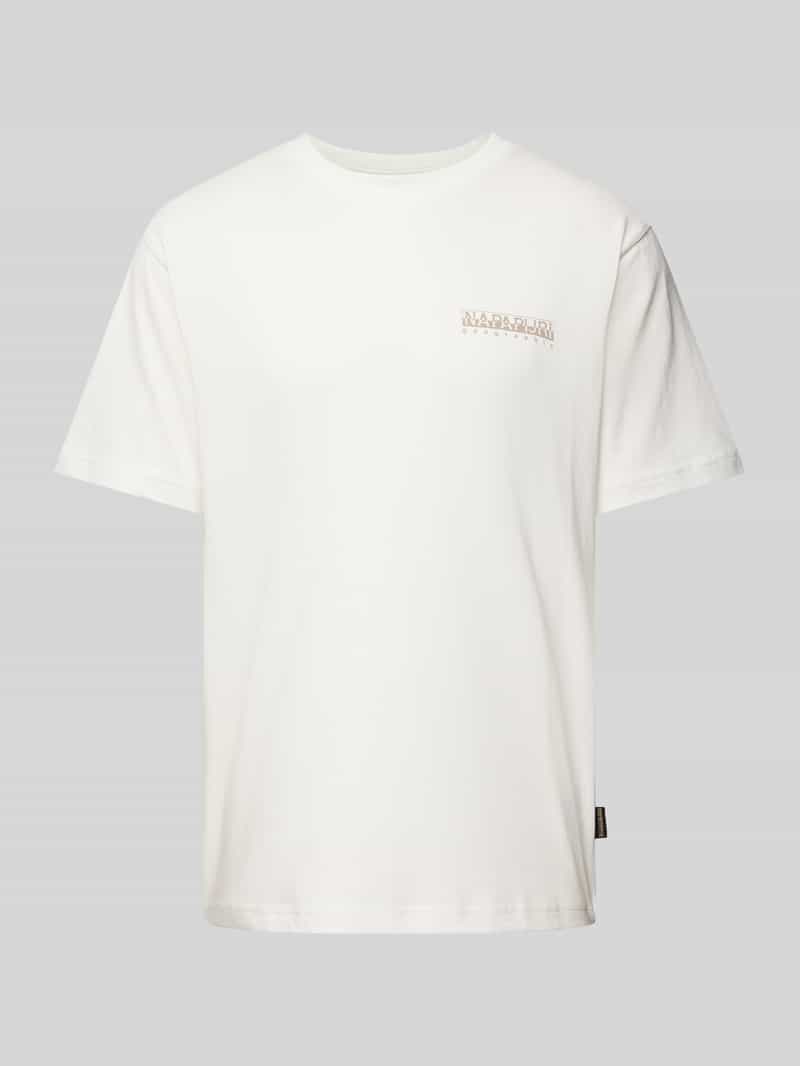 Napapijri Oversized T-shirt met labelprint