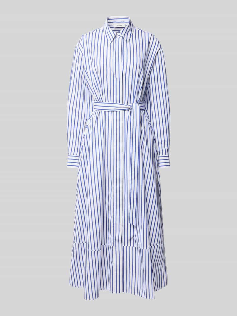 Ivy Oak Maxi-jurk met strikceintuur model 'DINA KIM'