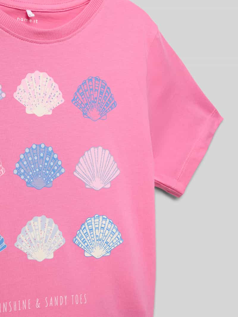 name it T-shirt met motiefprint model 'JASSA'