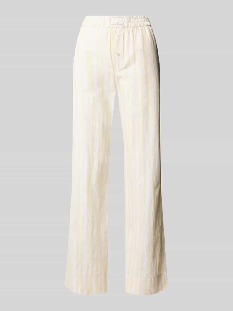 Jake*s Casual Regular fit pyjamabroek met labelpatch