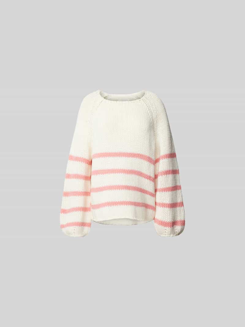 Oversized wollen trui in brei-look