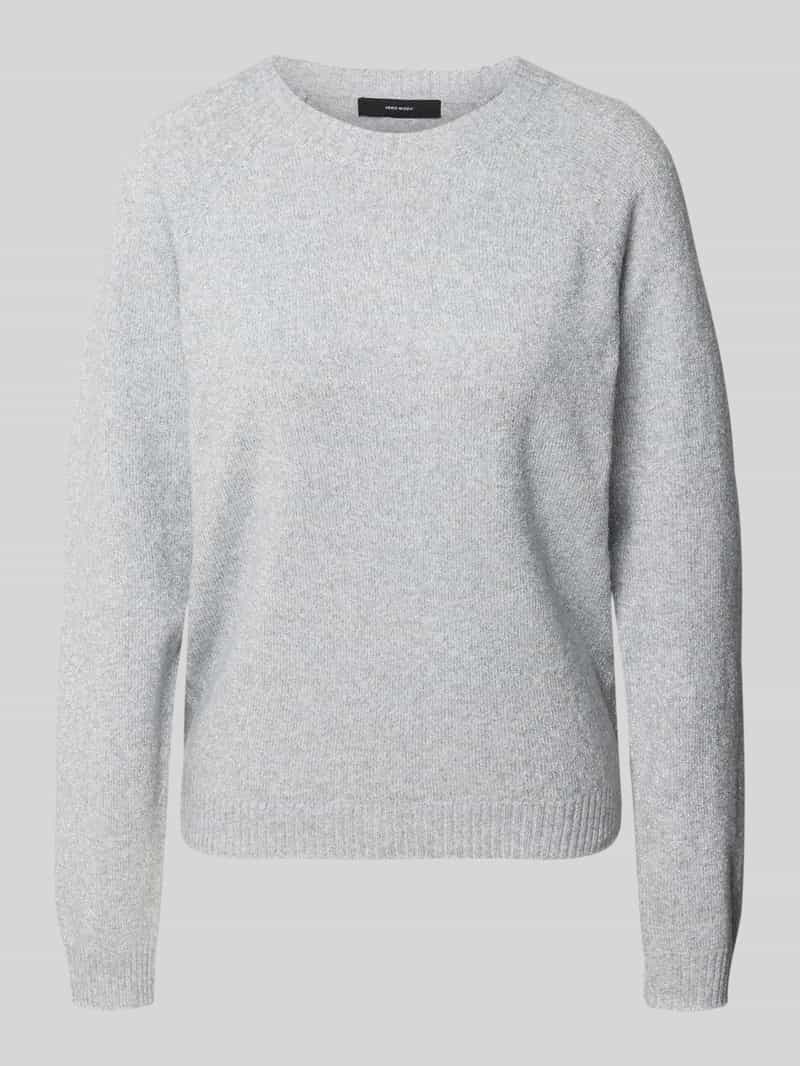 Vero Moda Regular fit gebreide pullover met ronde hals model 'DOFFYSHINE'