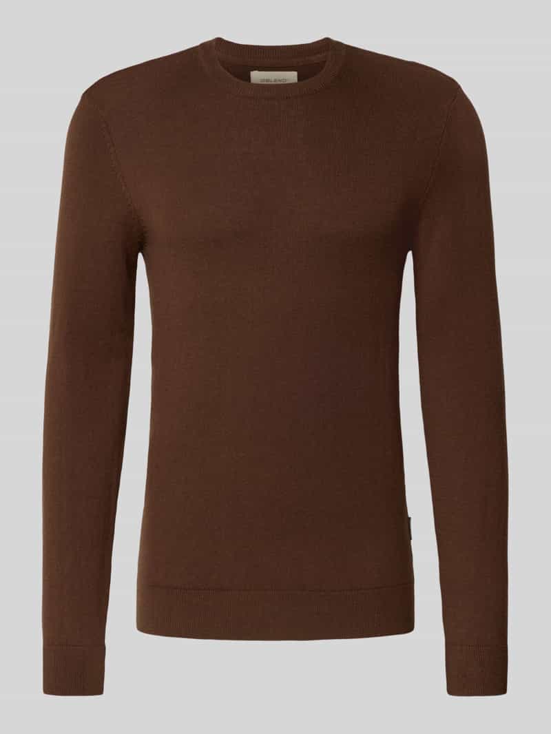 Blend Gebreide pullover met ronde hals model 'BAGGE'