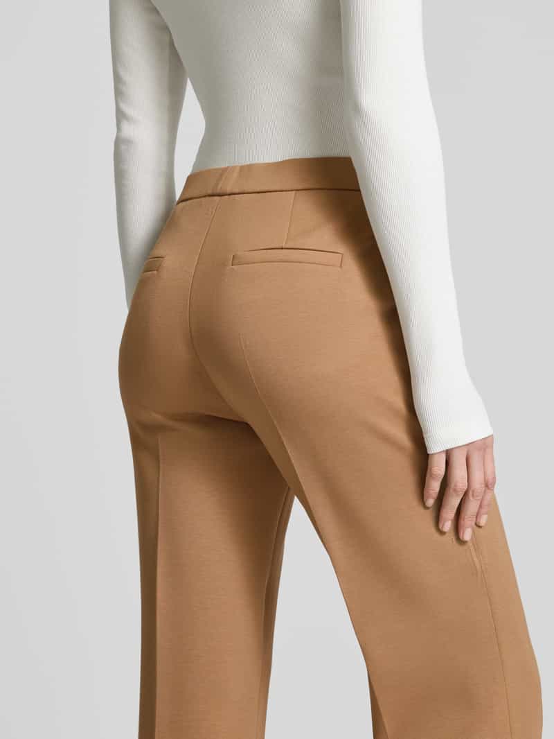 RAFFAELLO ROSSI Straight leg stoffen broek in verkorte pasvorm model 'RENEÉ'