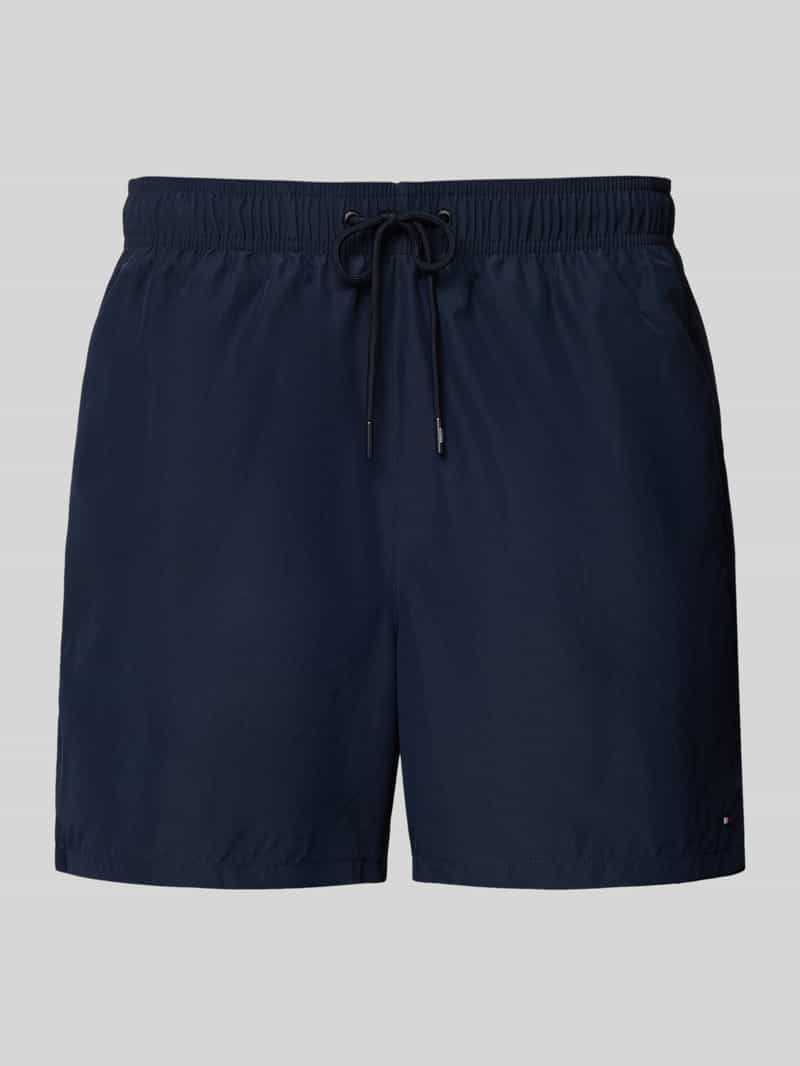 Tommy Hilfiger Regular fit zwembroek met label in band