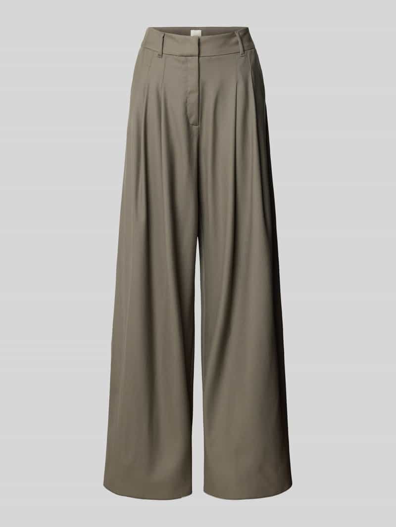 Marella Wide fit marlenebroek van pure scheerwol model 'Ulzio'