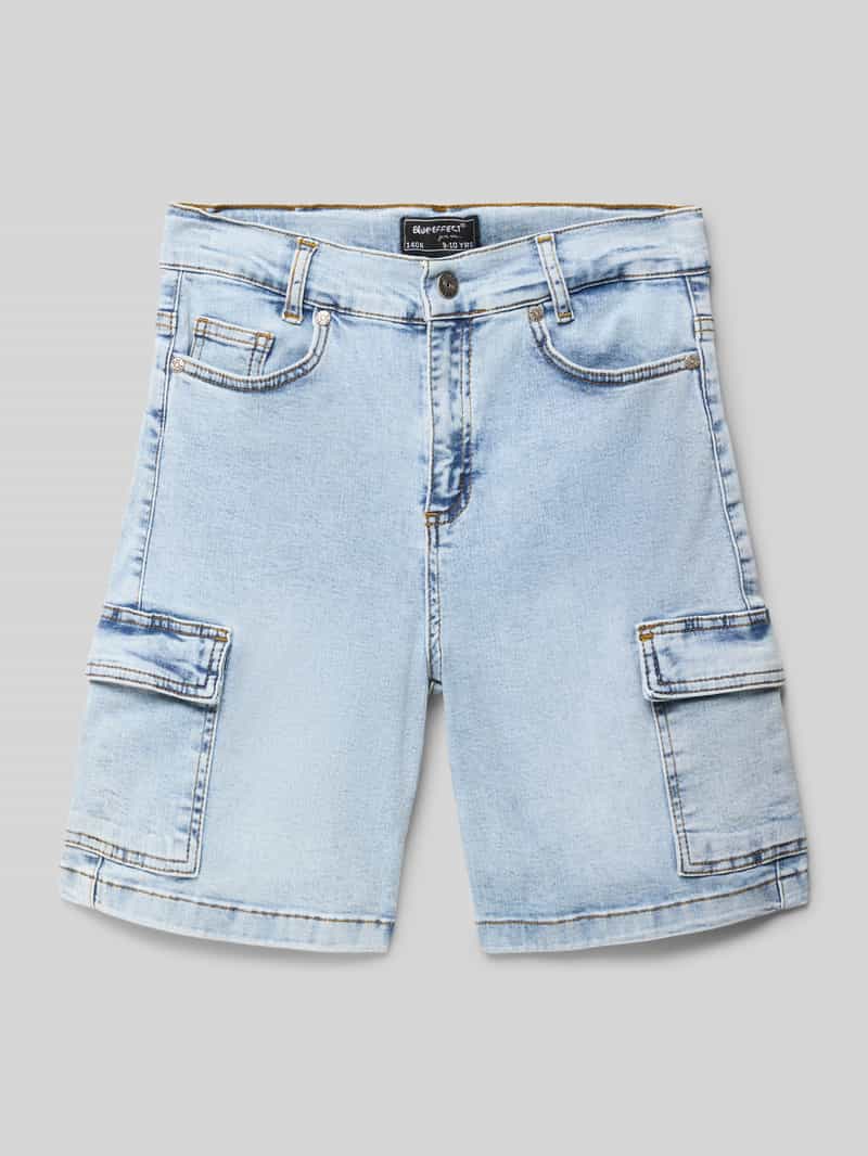 Blue Effect Regular fit korte jeans met cargozakken