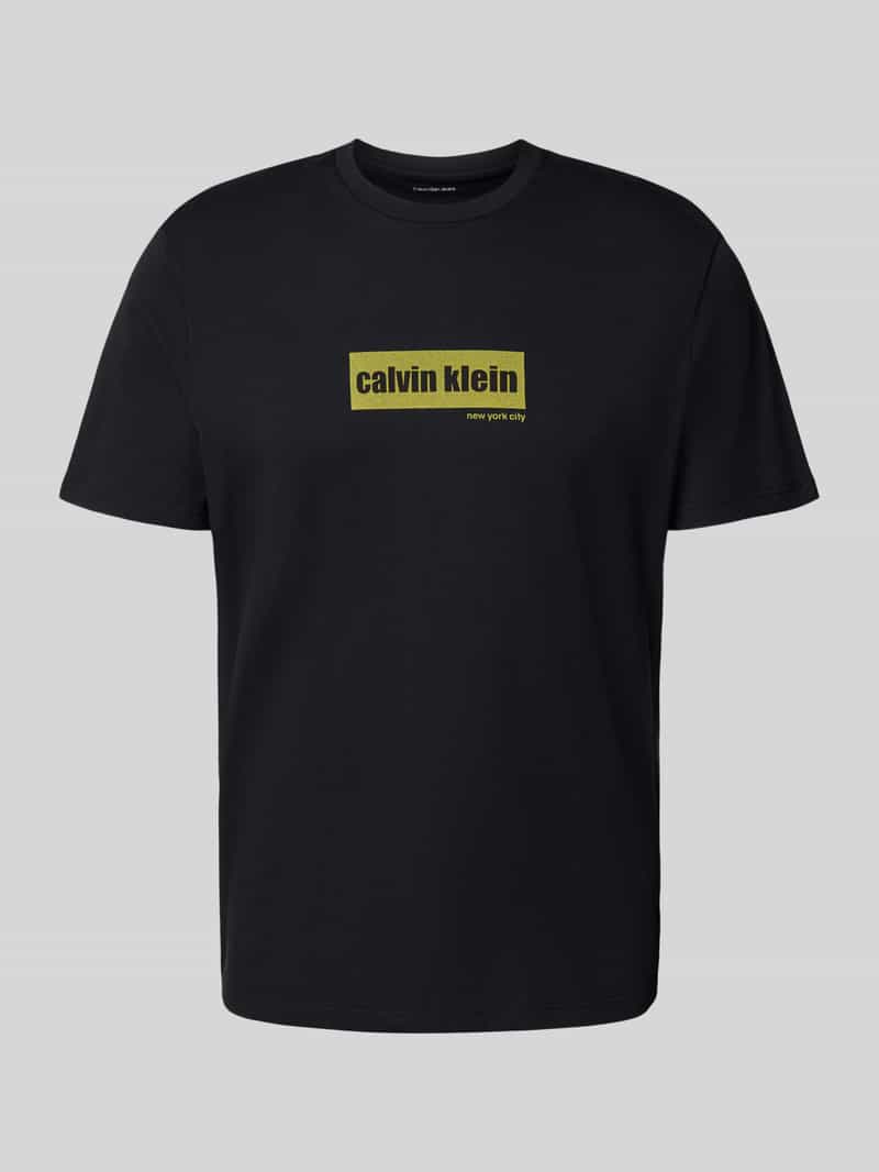 Calvin Klein Jeans T-shirt met labelprint