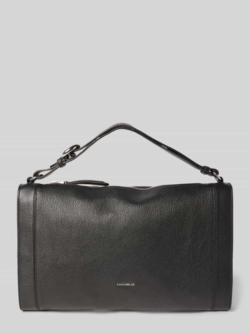 Coccinelle Schoudertas met logo-applicatie model 'Elinor'