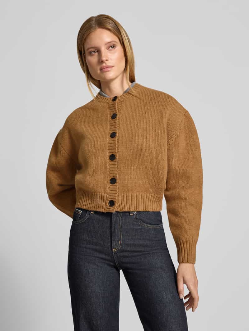 Style Icon Collection Knit cardigan van wol curated by Viky Rader