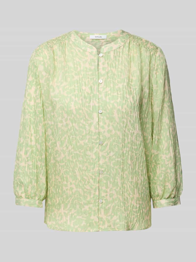 Opus Regular fit blouse in kreuklook model 'Famelia'