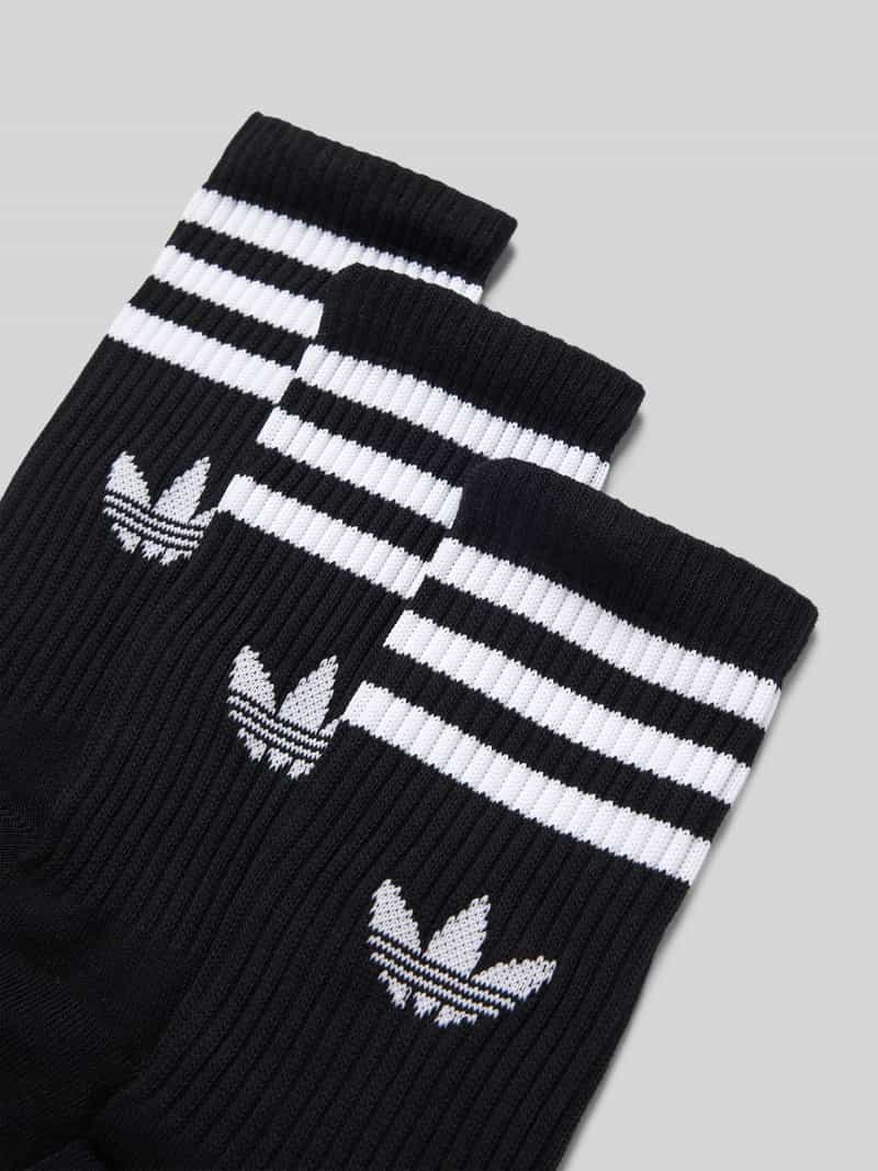 adidas Originals Sokken met logo in een set van 3 paar