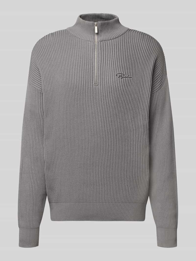 Pegador Oversized gebreide pullover met labelstitching