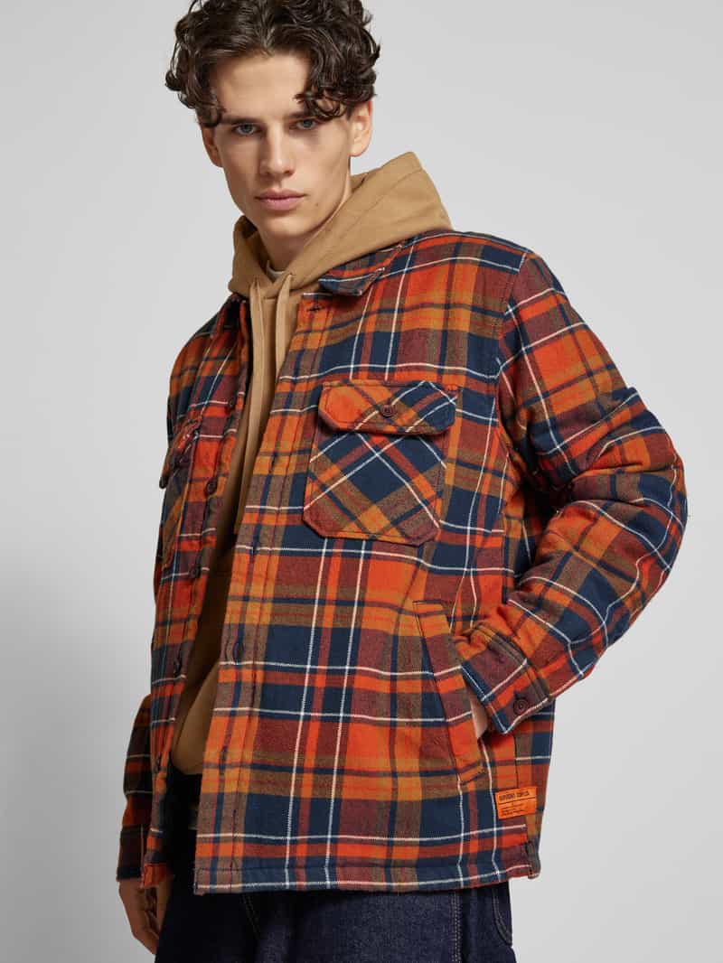 Superdry Regular fit overhemdjack met kentkraag model 'Surplus'