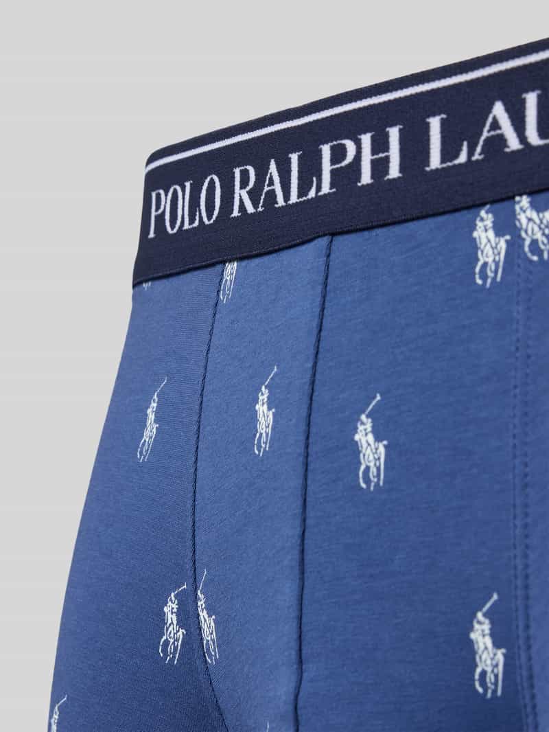 Polo Ralph Lauren Underwear Boxershort met elastische logoband in een set van 3 stuks