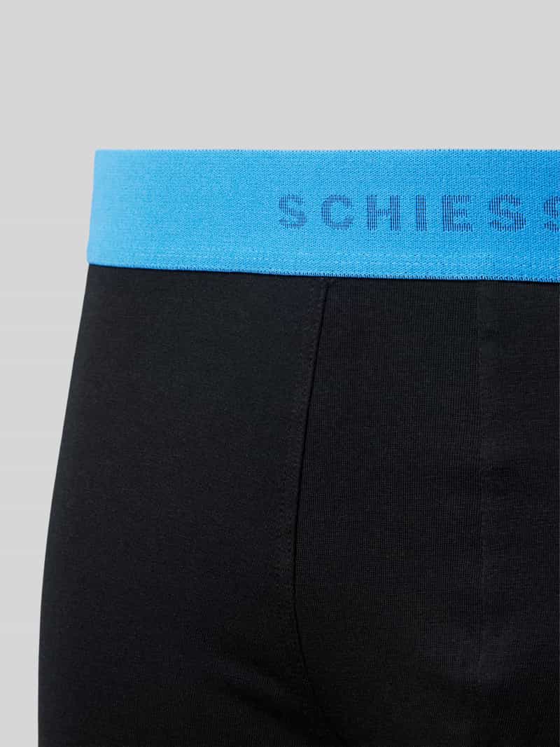 Schiesser Boxershort met elastische band met label in een set van 3 stuks