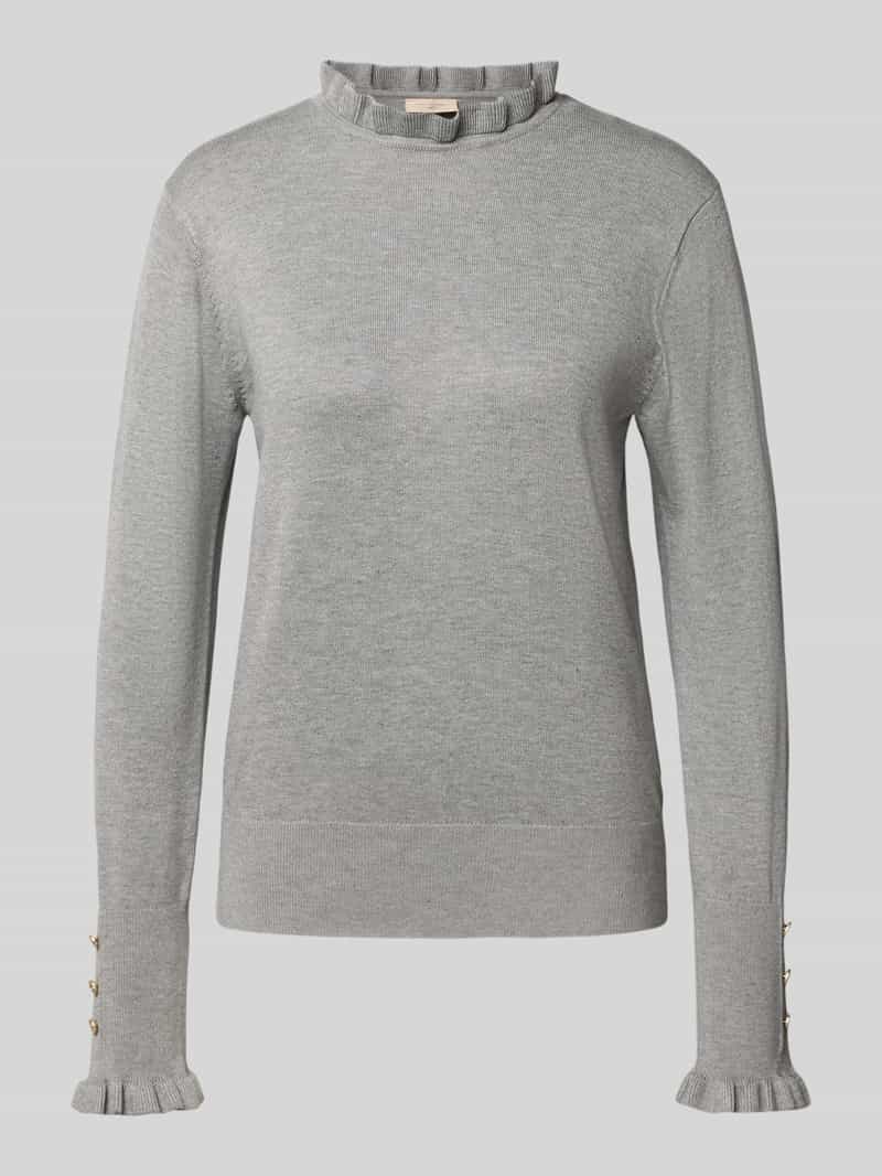 FREE QUENT Regular fit shirt met lange mouwen van viscosemix model 'Katie'