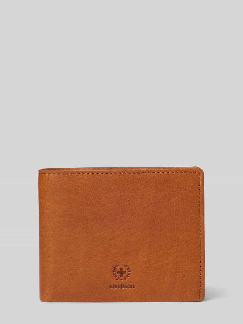 Strellson Portemonnee van leer model 'BILLFOLD'