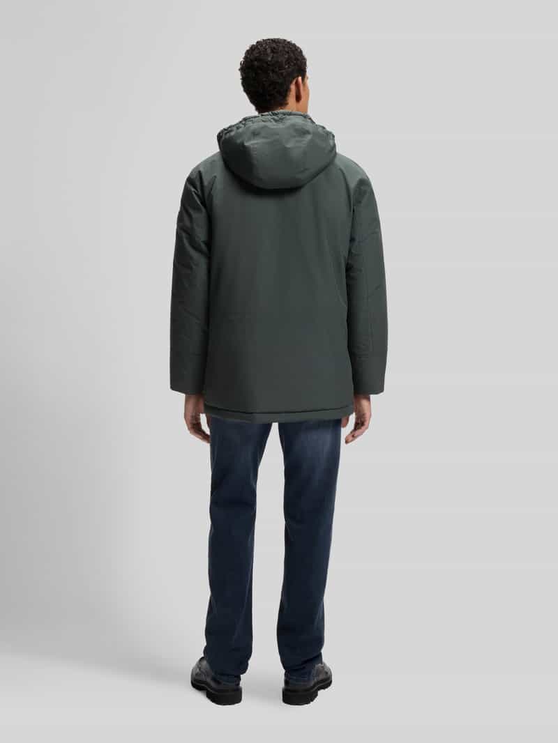 Boss Orange Regular fit parka met capuchon model 'Osiass1'