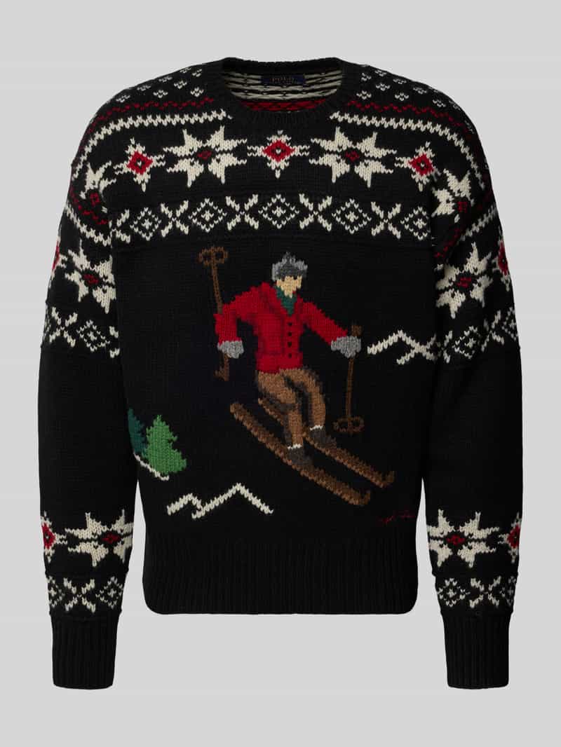 Polo Ralph Lauren Gebreide trui met motiefprint