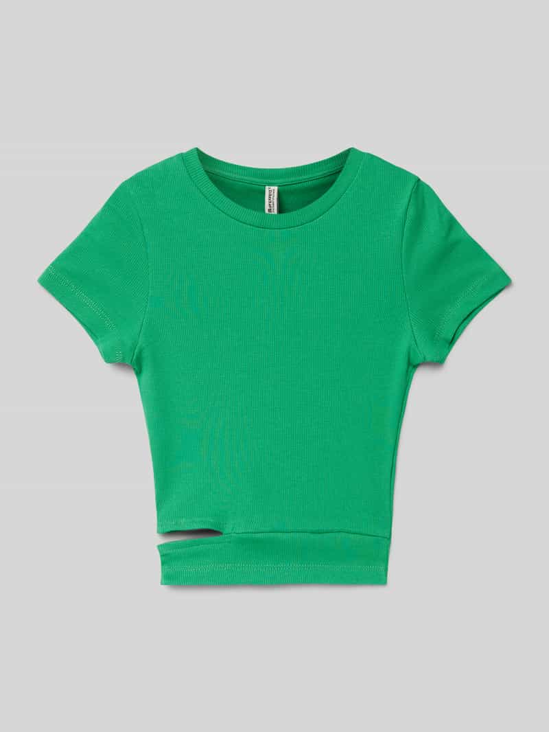 Blue Effect T-shirt met cut-out