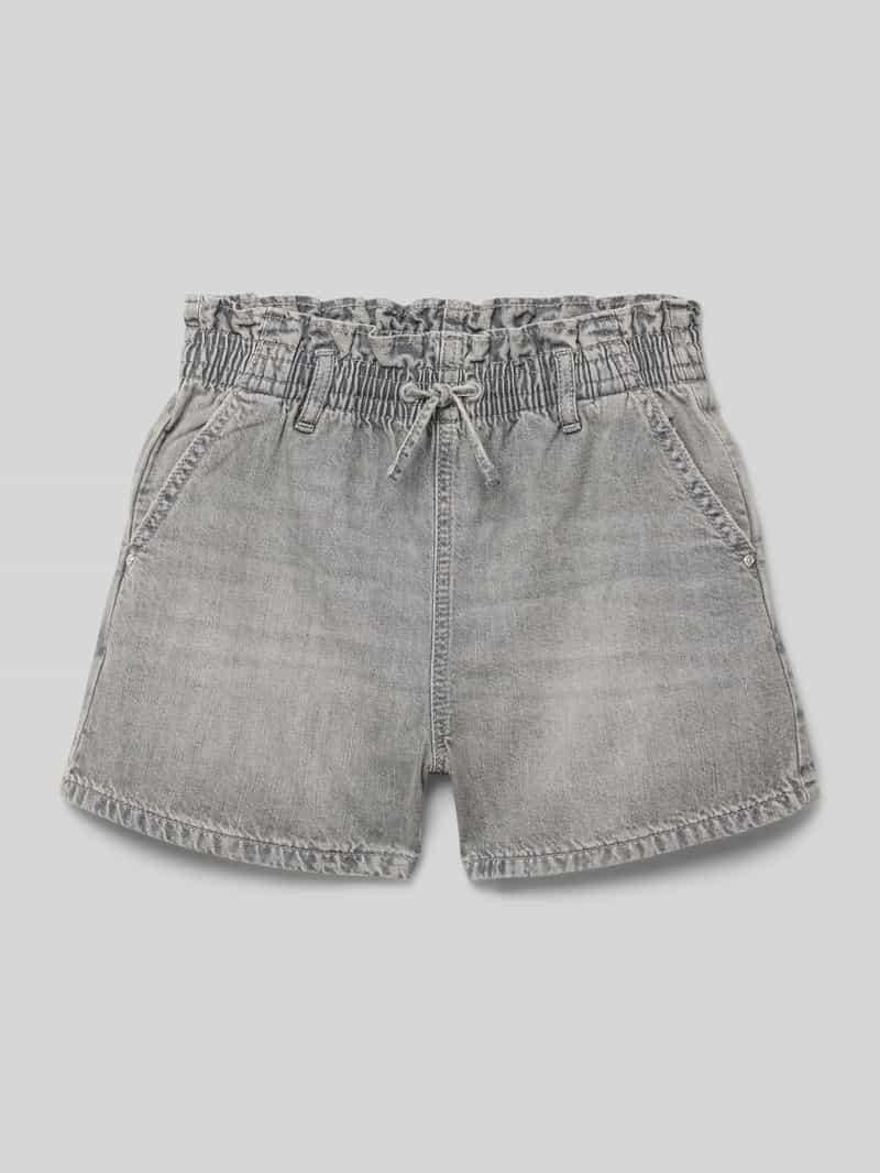 s.Oliver RED LABEL Loose fit korte jeans van puur katoen