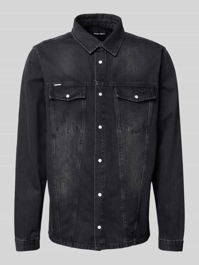 Antony Morato Jeansjack met borstzakken
