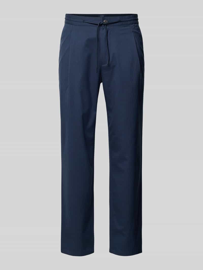 MCNEAL Regular fit stoffen broek met elastische band