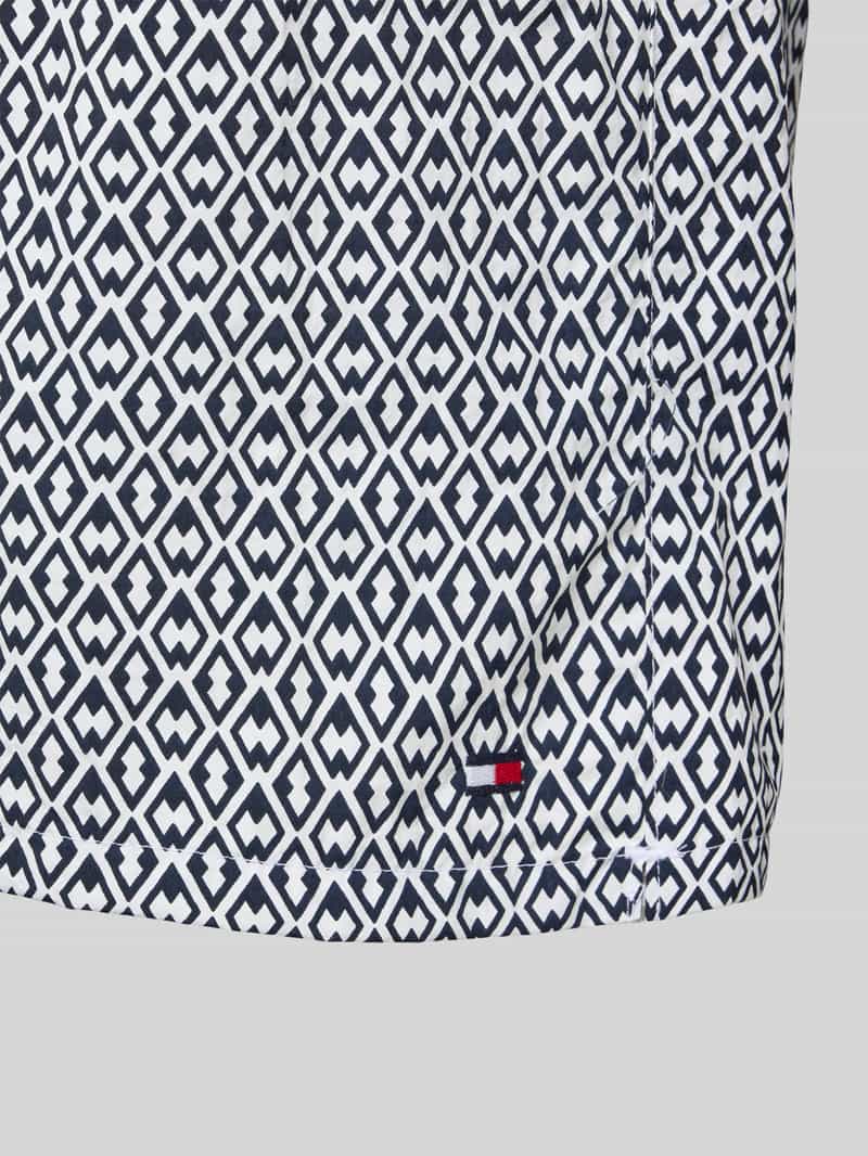 Tommy Hilfiger Regular fit zwembroek met tunnelkoord