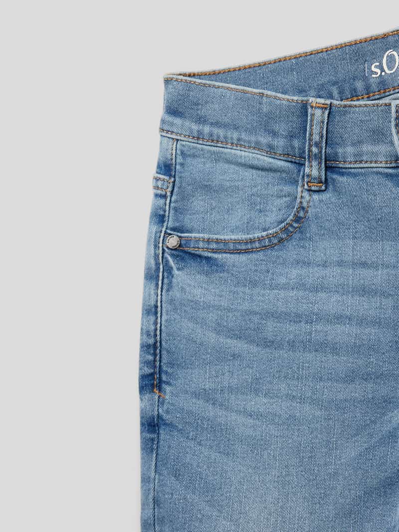s.Oliver RED LABEL Regular fit jeans met achterzakken