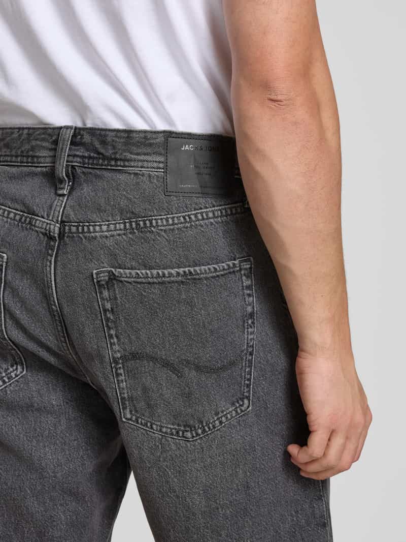 jack & jones Korte loose fit jeans in 5-pocketmodel model 'TONY'