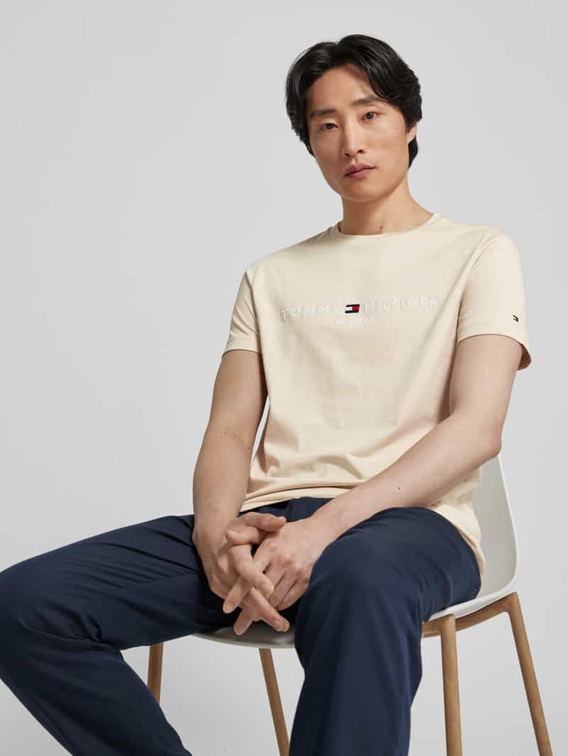 Tommy Hilfiger T-shirt met labelprint