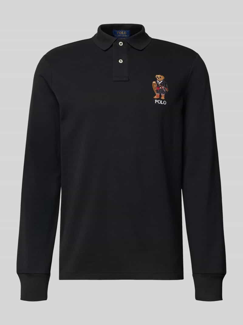 Polo Ralph Lauren Classic fit poloshirt met labelstitching