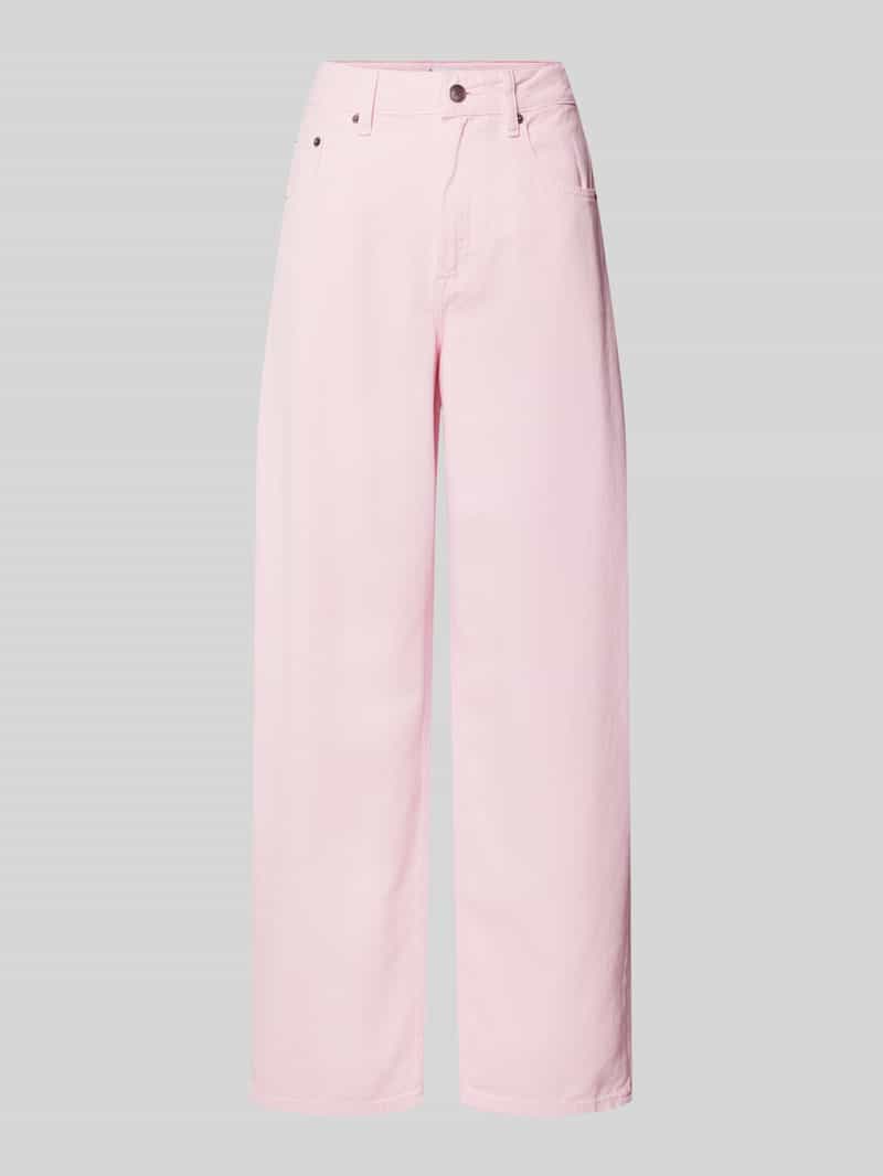 barrel fit jeans van puur katoen