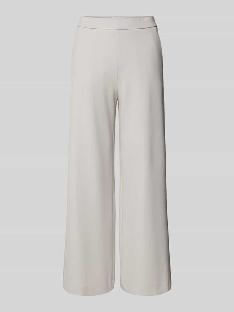RAFFAELLO ROSSI Wide leg stoffen broek met verkort model 'PALINA'