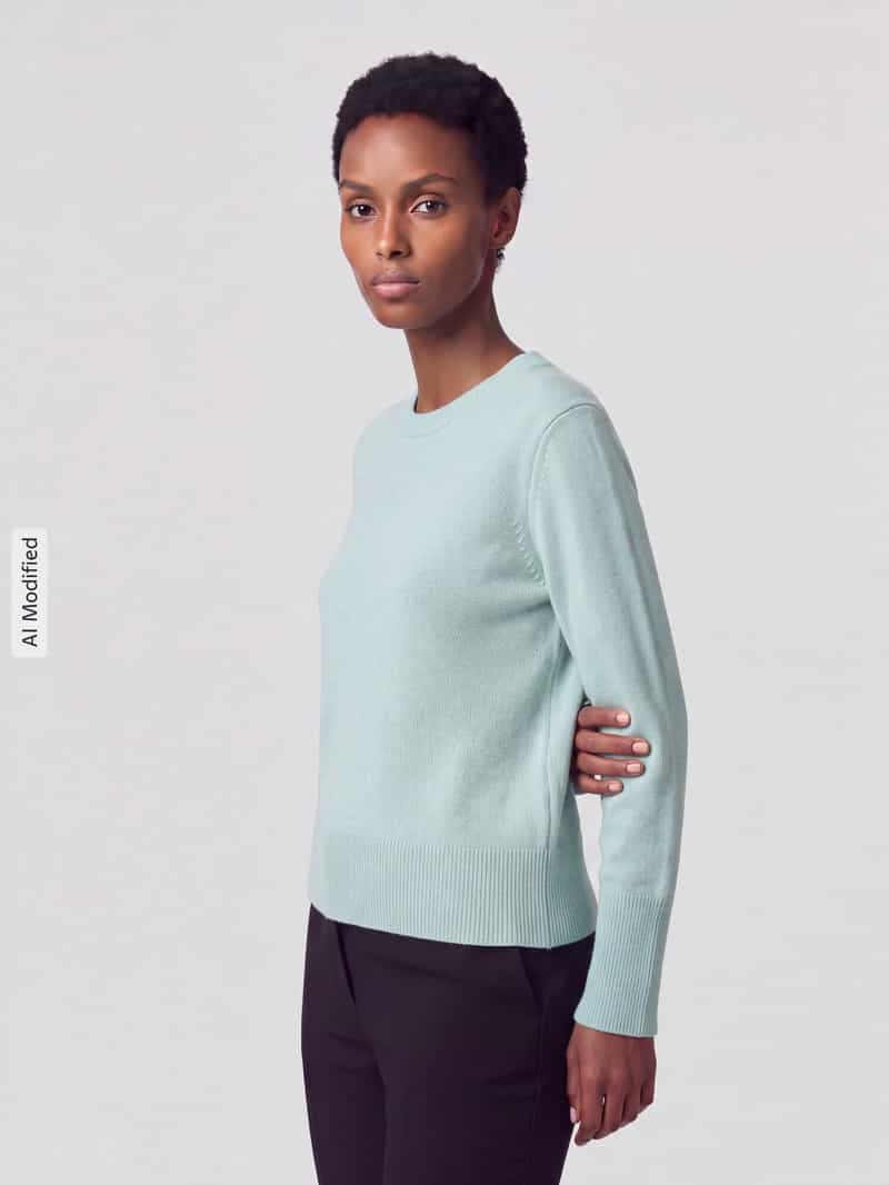 Tom Tailor Pullover van kasjmier met ribboorden