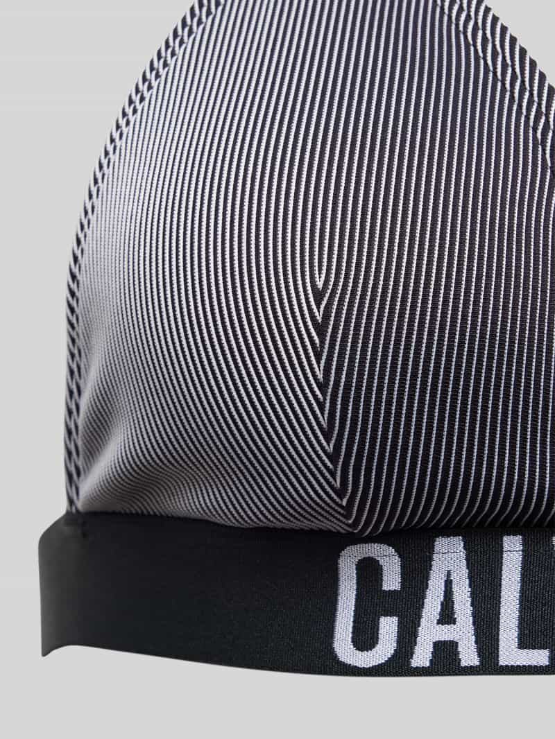 Calvin Klein Underwear Bikinitop met elastische band met label