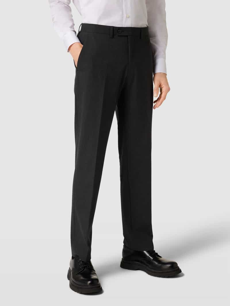 Pantalon met persplooien Christian Berg Men