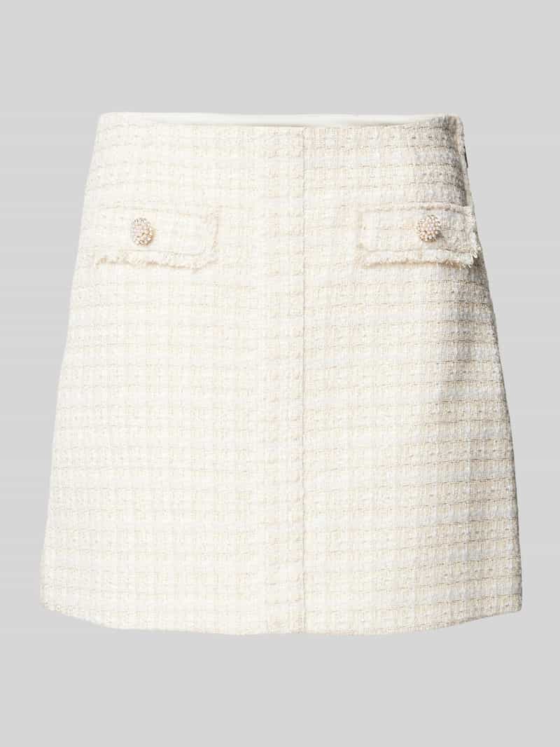Guess Minirok met structuurmotief model 'DAPHNEE'