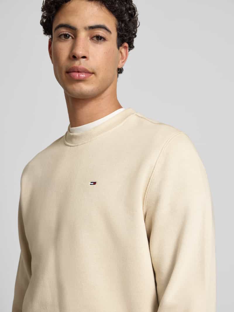 Tommy Jeans Regular fit sweatshirt van katoenmix